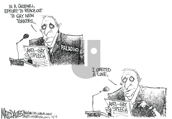 Matt Davies - Tuesday October 12, 2010 Comic Strip
