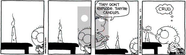 The Buckets on Tuesday July 31, 2001 Comic Strip
