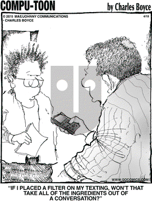 Compu-toon on Saturday April 18, 2015 Comic Strip