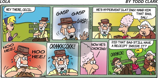 Lola on Sunday July 18, 2010 Comic Strip