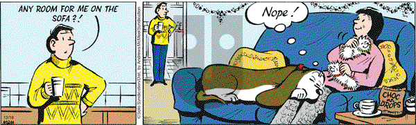 Fred Basset on Monday December 16, 2019 Comic Strip