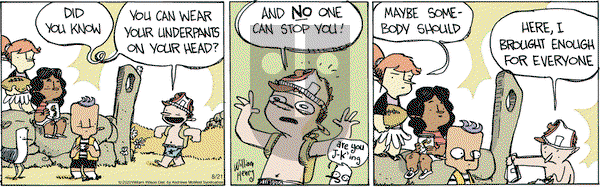 Wallace the Brave on Friday August 21, 2020 Comic Strip
