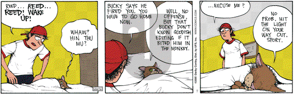 Get Fuzzy on Tuesday January 8, 2008 Comic Strip