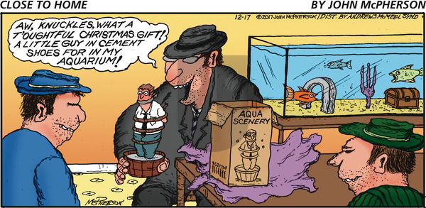Close to Home - Sunday December 17, 2017 Comic Strip