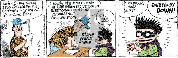 Cul de Sac on Wednesday August 26, 2015 Comic Strip