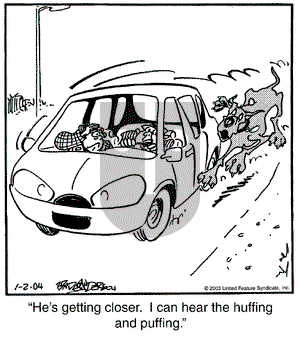 Marmaduke on Friday January 2, 2004 Comic Strip