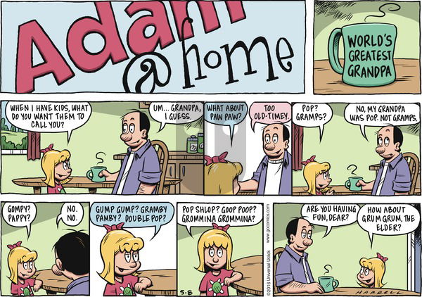 Adam@Home - Sunday May 8, 2016 Comic Strip