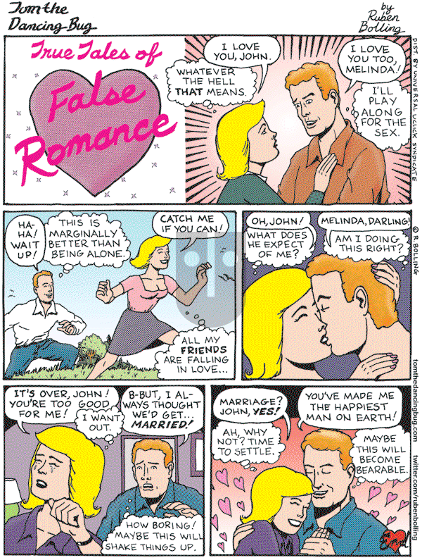Tom the Dancing Bug on Friday September 3, 2010 Comic Strip