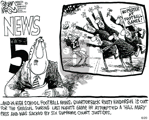 Glenn McCoy on Tuesday June 20, 2000 Comic Strip