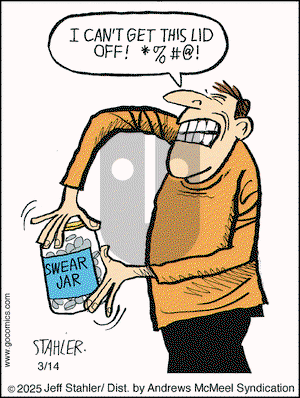 Moderately Confused on Friday March 14, 2025 Comic Strip