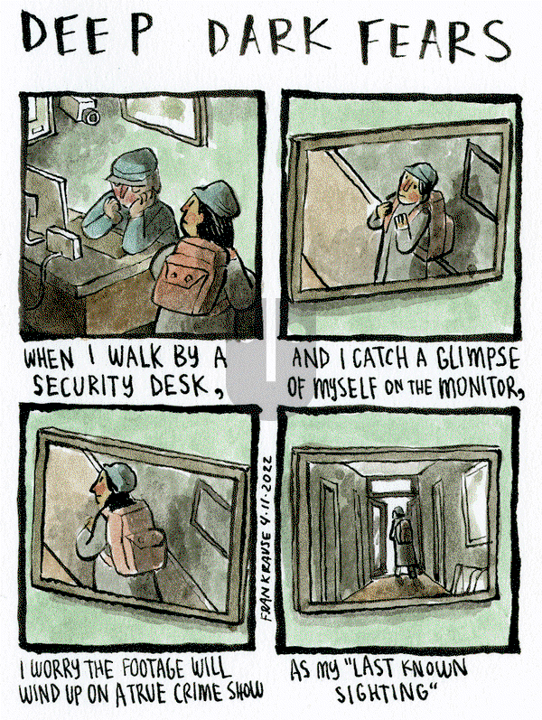 Deep Dark Fears - Monday August 15, 2022 Comic Strip