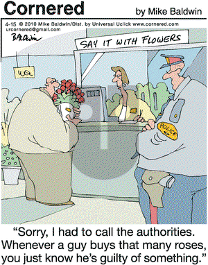 Cornered on Thursday April 15, 2010 Comic Strip