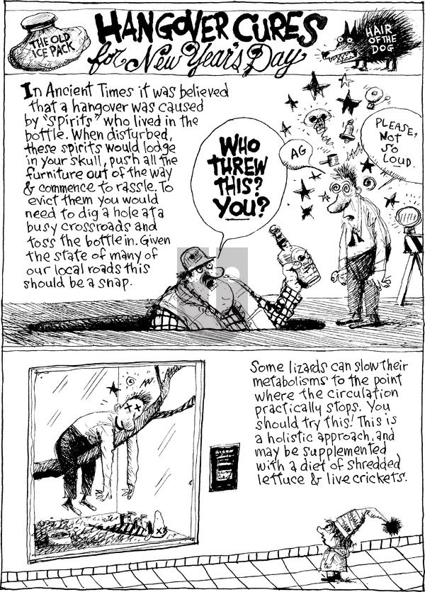 Richard's Poor Almanac on Sunday January 2, 2011 Comic Strip