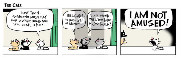 Ten Cats - Friday February 3, 2023 Comic Strip
