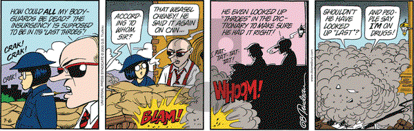 Doonesbury on Wednesday July 6, 2005 Comic Strip