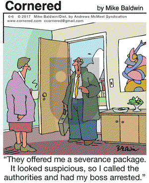 Cornered on Tuesday June 6, 2017 Comic Strip