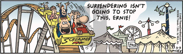 Frank and Ernest on Monday March 3, 2008 Comic Strip
