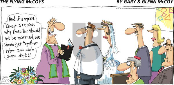 The Flying McCoys on Sunday August 11, 2013 Comic Strip