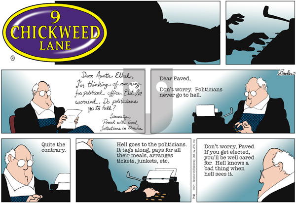 9 Chickweed Lane on Sunday January 16, 2011 Comic Strip