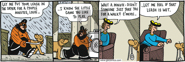 Overboard on Wednesday March 1, 2017 Comic Strip