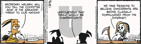 La Cucaracha on Thursday March 21, 2019 Comic Strip