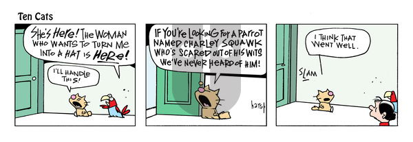 Ten Cats on Wednesday May 21, 2025 Comic Strip