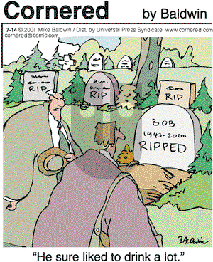 Cornered on Saturday July 14, 2001 Comic Strip