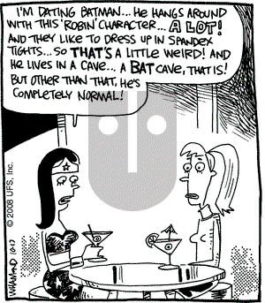 Reality Check on Monday October 13, 2008 Comic Strip