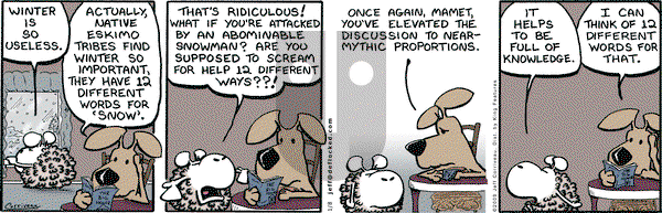 DeFlocked on Thursday January 8, 2009 Comic Strip