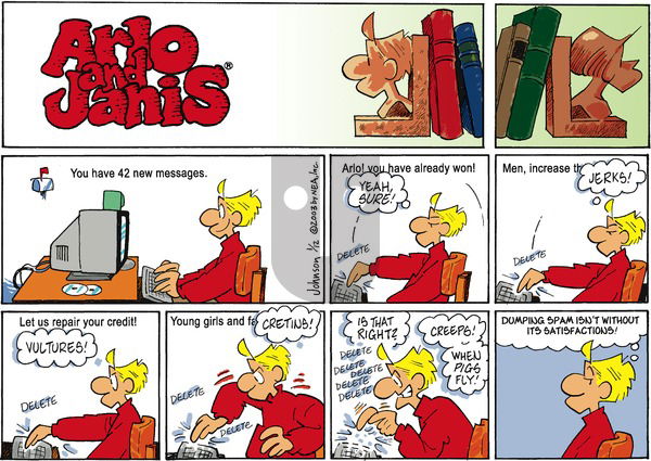 Arlo and Janis on Sunday January 12, 2003 Comic Strip