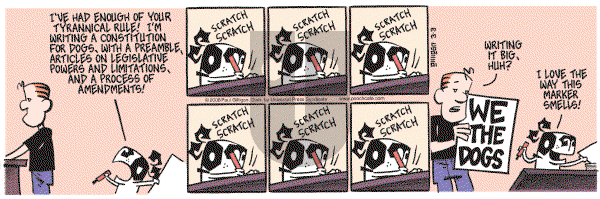 Pooch Cafe on Monday March 3, 2008 Comic Strip
