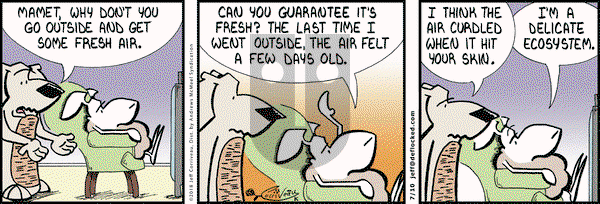 DeFlocked on Tuesday July 10, 2018 Comic Strip