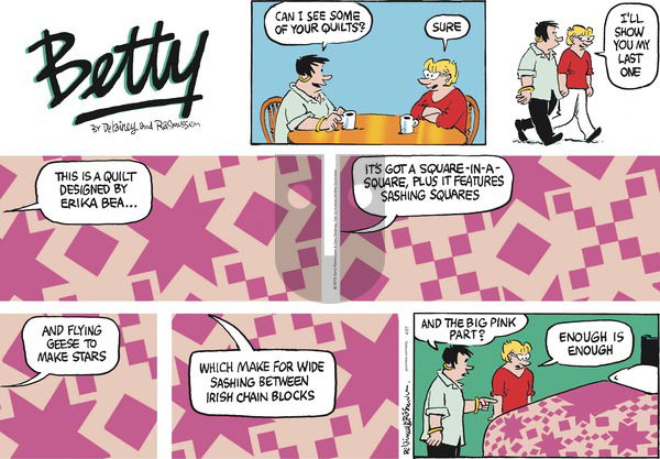 Betty on Sunday April 27, 2025 Comic Strip