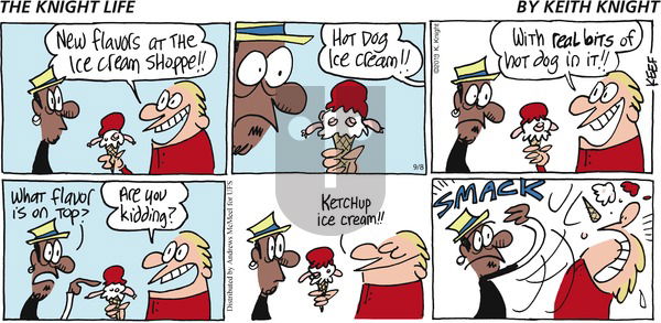 The Knight Life on Sunday September 8, 2019 Comic Strip