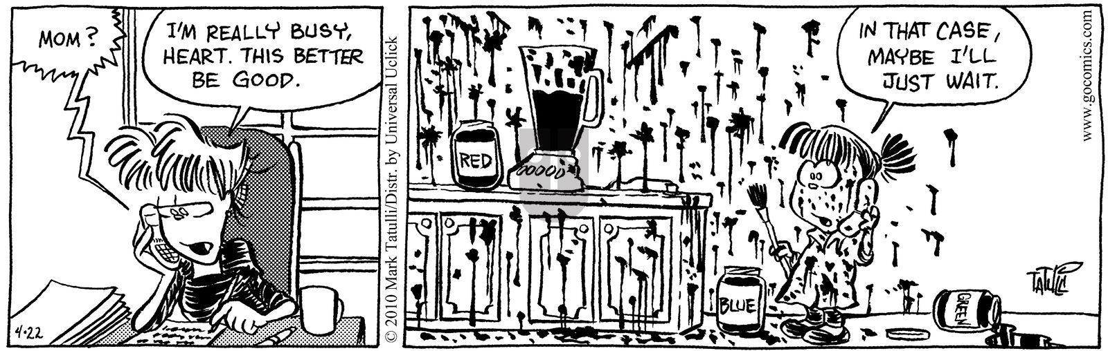Heart of the City - Thursday April 22, 2010 Comic Strip
