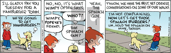 Red and Rover on Monday November 3, 2014 Comic Strip