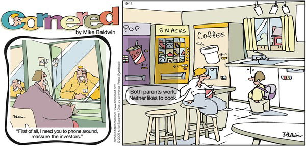 Cornered on Sunday September 11, 2005 Comic Strip
