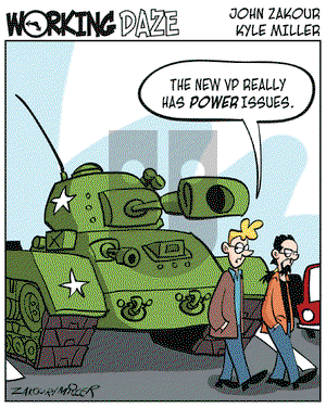 Working Daze on Tuesday October 4, 2005 Comic Strip