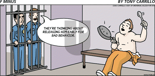 F Minus on Sunday September 25, 2011 Comic Strip
