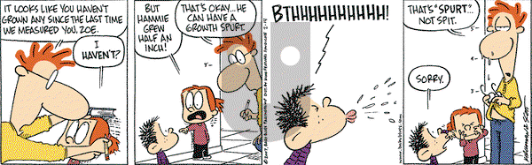 Baby Blues - Wednesday February 14, 2007 Comic Strip
