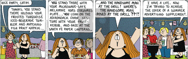 Cathy Classics on Thursday July 8, 1999 Comic Strip