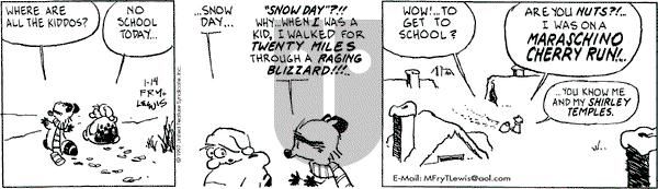 Over the Hedge on Tuesday January 14, 1997 Comic Strip