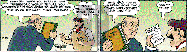 Alley Oop on Friday July 18, 2014 Comic Strip