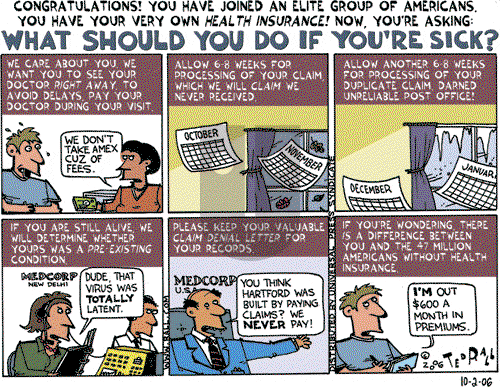 Ted Rall on Monday October 2, 2006 Comic Strip