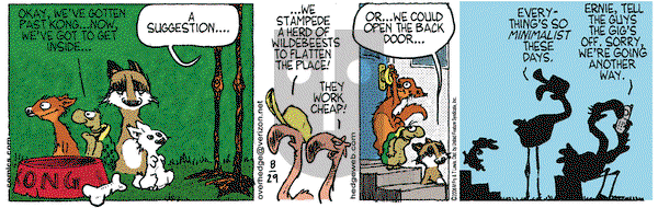 Over the Hedge on Tuesday August 29, 2006 Comic Strip