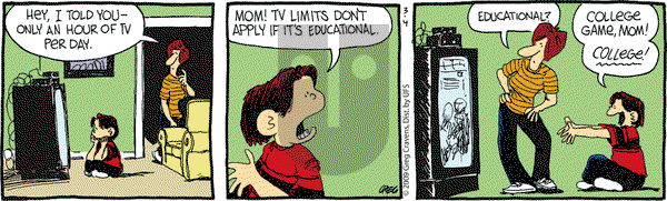 The Buckets on Wednesday March 4, 2009 Comic Strip