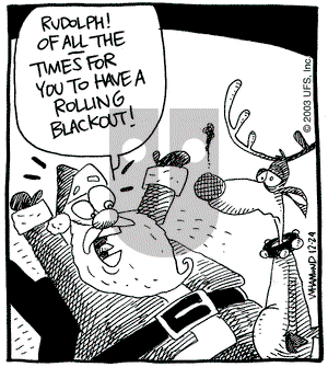 Reality Check on Wednesday December 24, 2003 Comic Strip