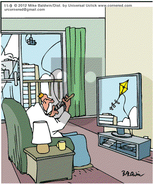 Cornered on Friday November 9, 2012 Comic Strip