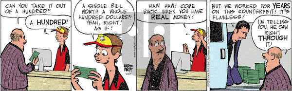 Lucky Cow on Friday September 22, 2006 Comic Strip