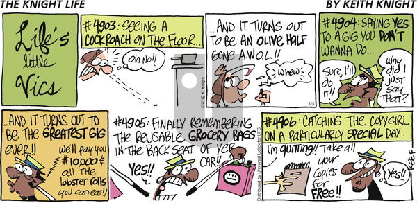 The Knight Life on Sunday May 8, 2016 Comic Strip